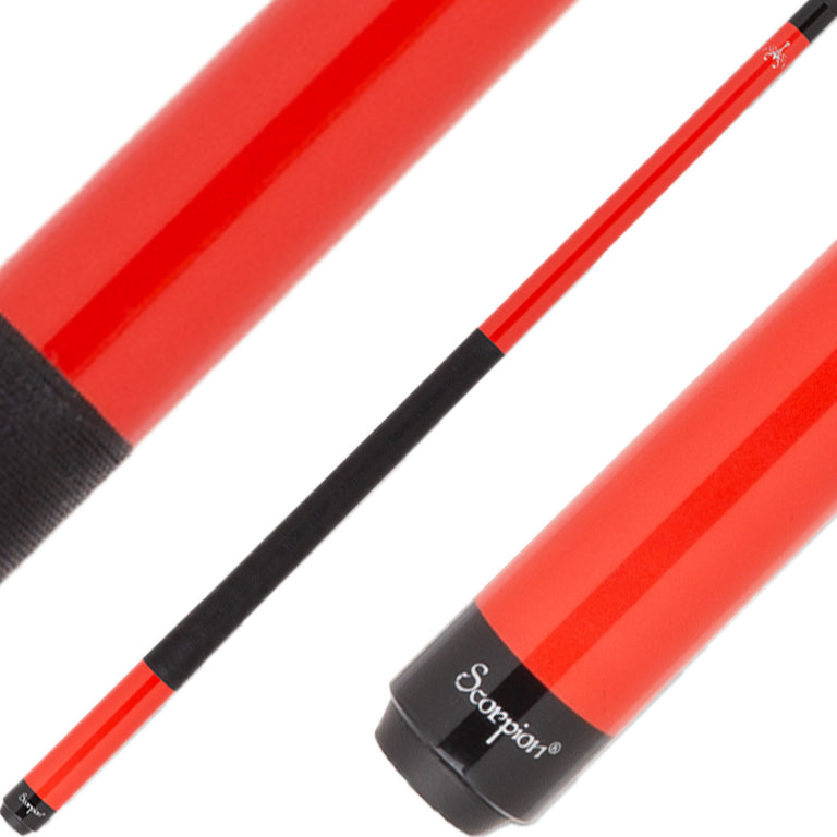 Scorpion SW03 Pool Cue - Metallic Red