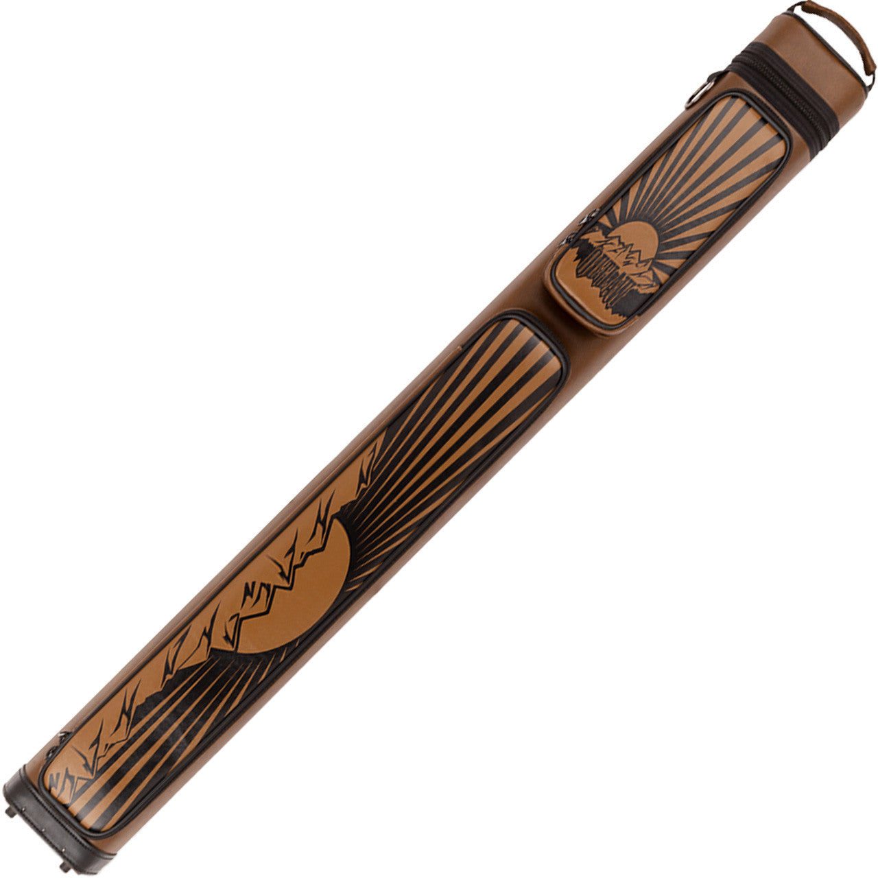 Outlaw 3x5 Hard Case- Tan Black Rising Sun