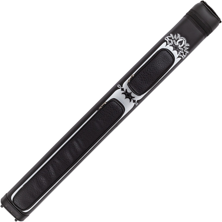Outlaw OLB35N 3x5 Hard Cue Case - Black with White accents