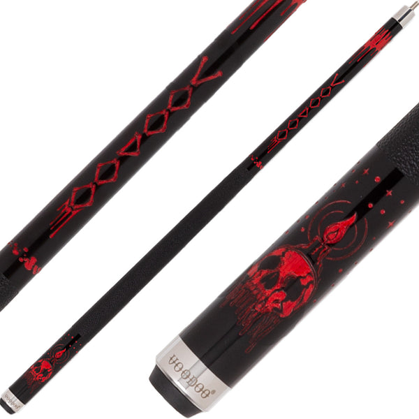 Voodoo VOD43 Blood Eternal Flame Cue | Ozone Billiards