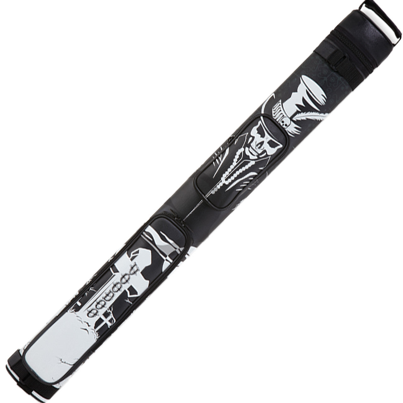 Voodoo 2x2 Hard Cue Case - Papa Legba Stitch