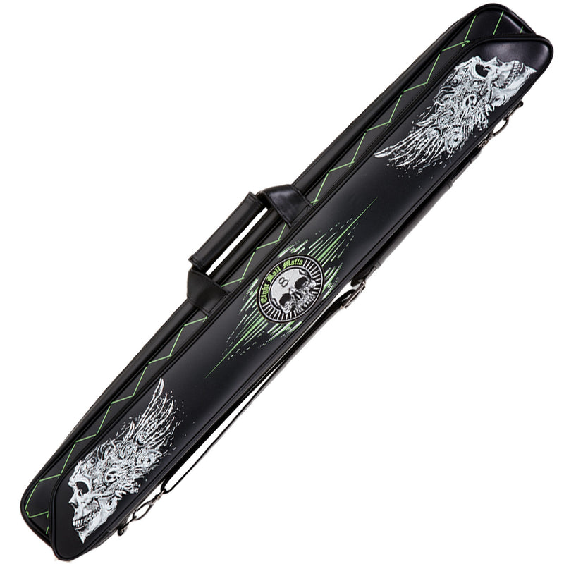 Eight Ball Mafia 4x8 Soft Case - Green Grunge Skull