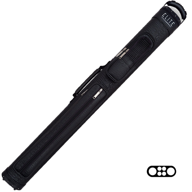 Elite 2x4 Leatherette Hard Case - Black