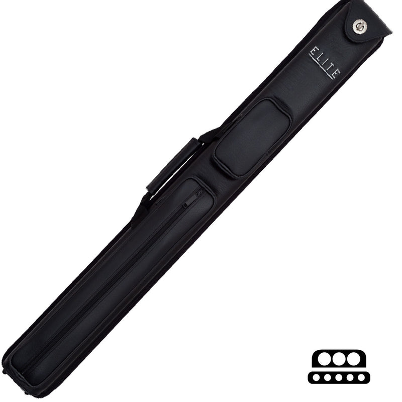 Elite Nexus 3x5 Hard Cue Case - Black