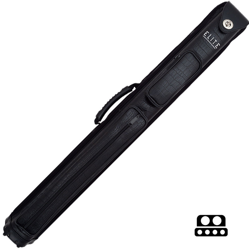 Elite Nexus Reserve 2x4 Hard Cue Case - Black