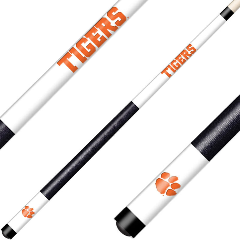 Clemson University Cue Laser Etched Billiard Cue