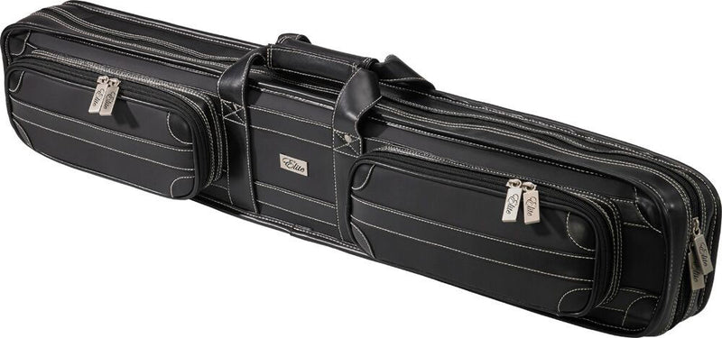 Elite Vintage 4x8 Soft Cue Case - Black