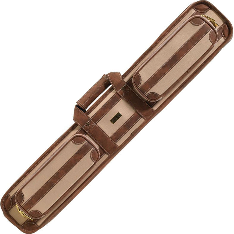 Elite Vintage 4x8 Soft Cue Case - Chestnut