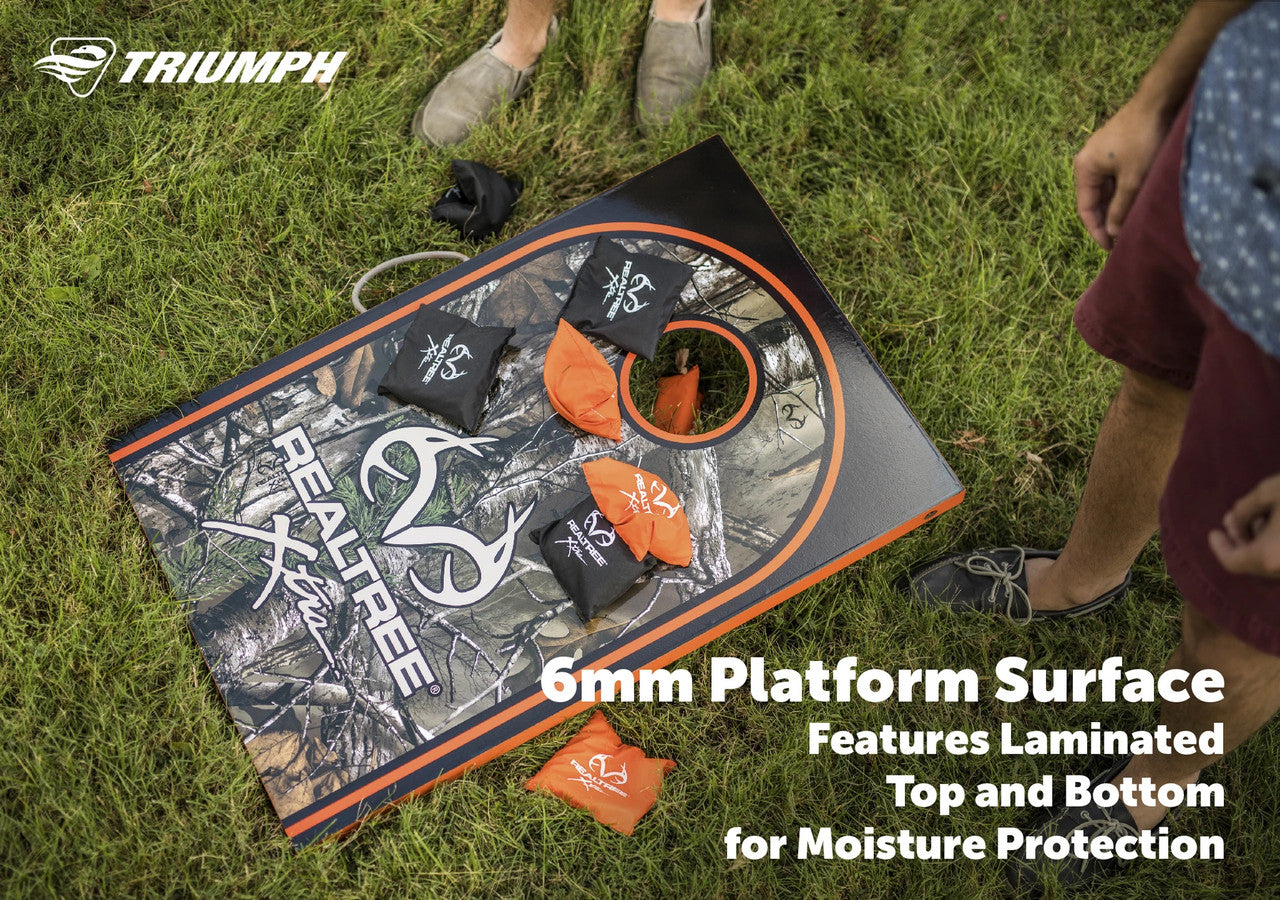 Triumph Realtree Cornhole Boards Set Tournament