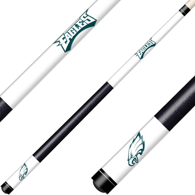 Philadelphia Eagles Cue Laser Etched Billiard Cue