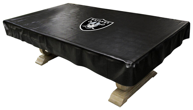 Las Vegas Raiders Pool Table Cover