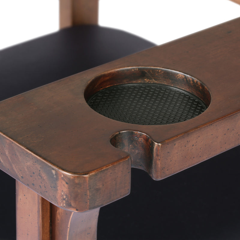 Imperial Premium Spectator Chair with Drawer - Whiskey Stain