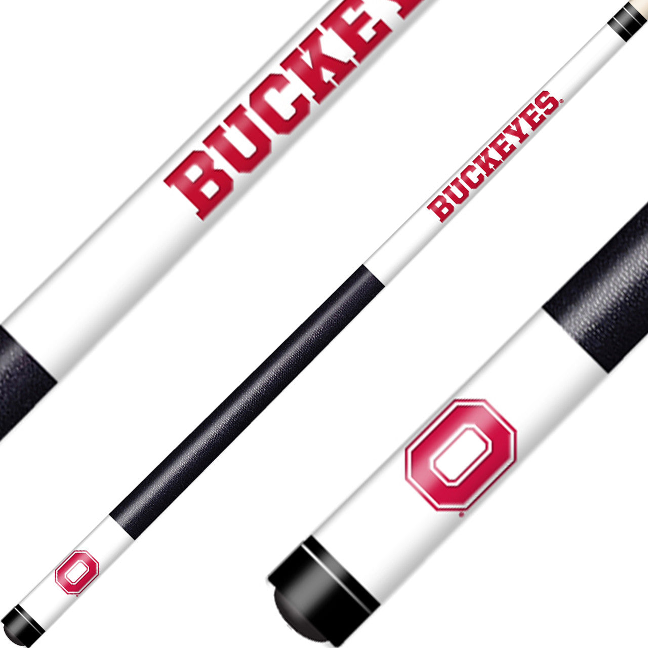 Ohio State Buckeyes Engraved Pool Cue Wave 7 – Laser Engraved Maple Cue ...