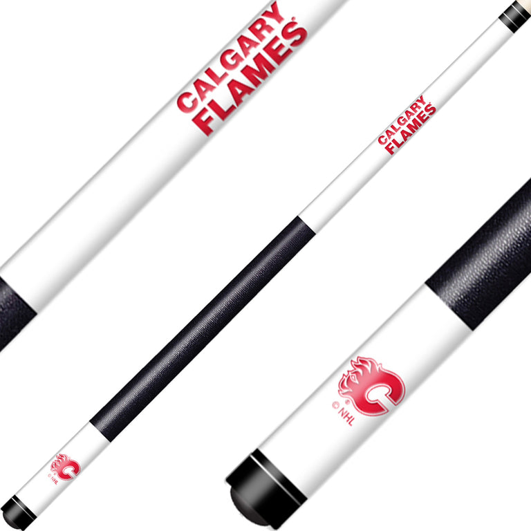 Calgary Flames Cue Laser Etched