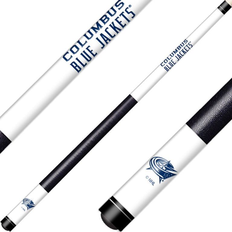 Columbus Blue Jackets Cue Laser Etched