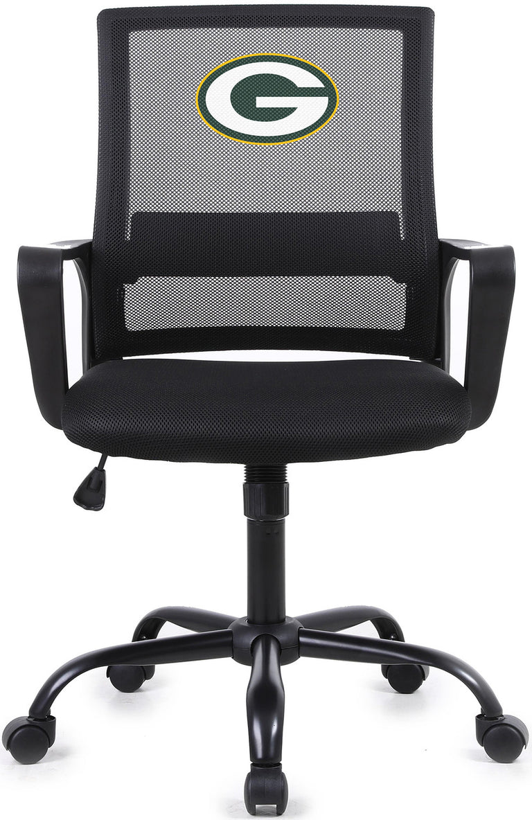 Green Bay Packers Office Chair with Arm Rest