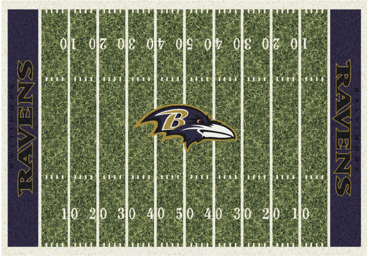 Baltimore Ravens Rug Home Field