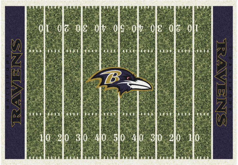 Baltimore Ravens Rug Home Field