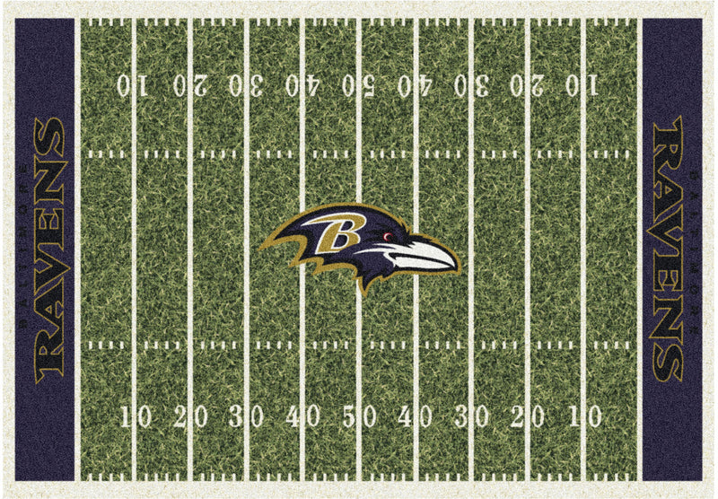 Baltimore Ravens Rug Home Field
