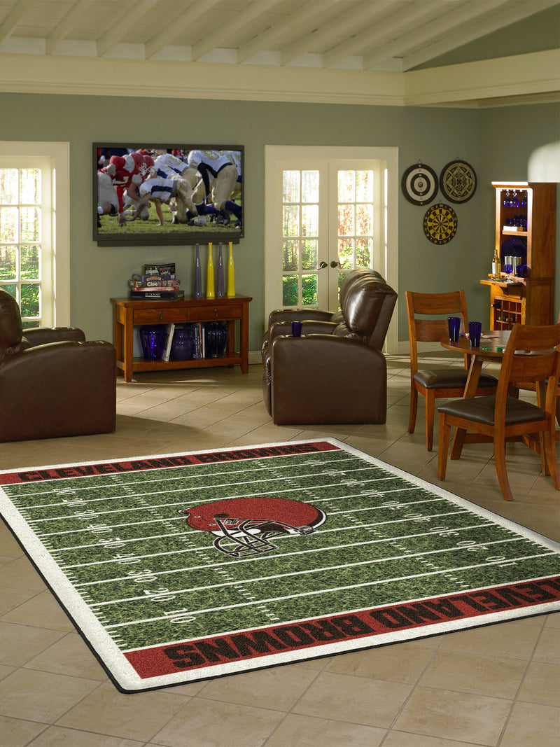 Cleveland Browns Rug Home Field
