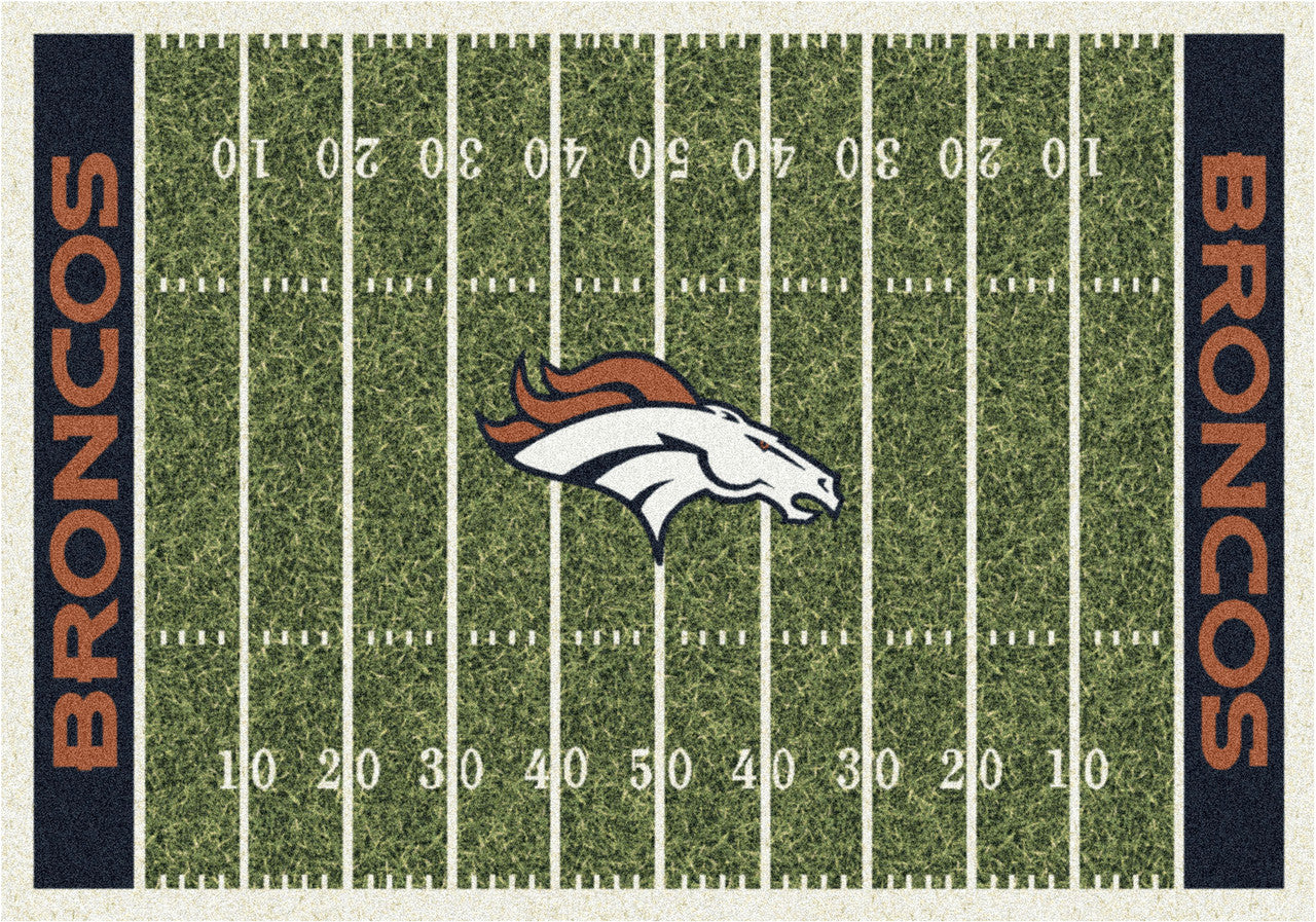 Denver Broncos Rug Home Field
