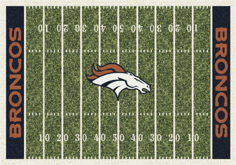 Denver Broncos Rug Home Field