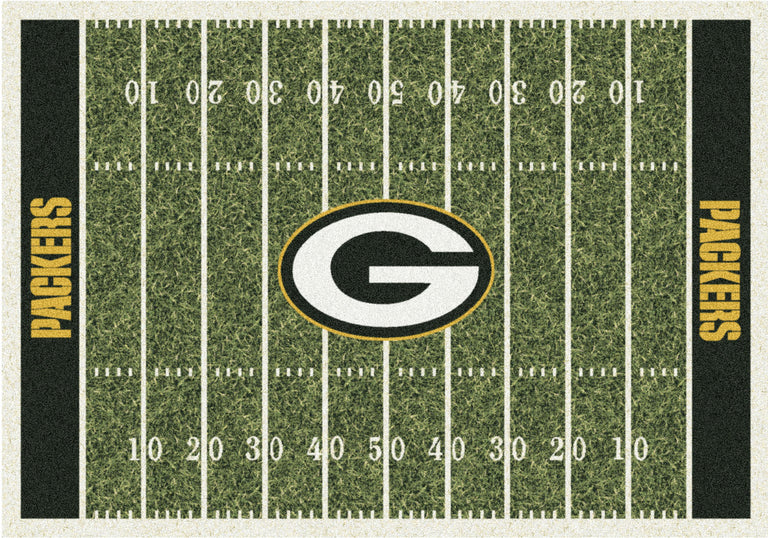 Green Bay Packers Rug Home Field