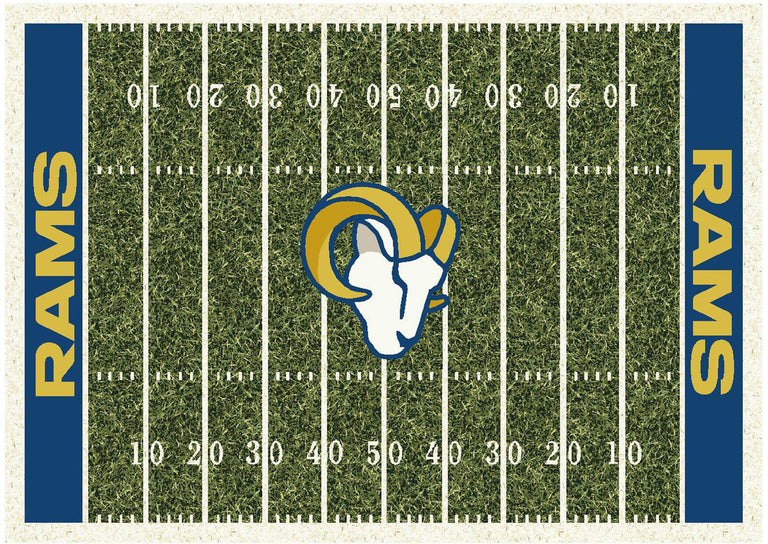 Los Angeles Rams Rug Home Field