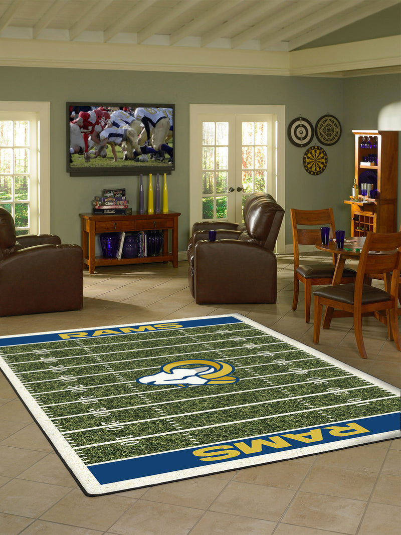 Los Angeles Rams Rug Home Field