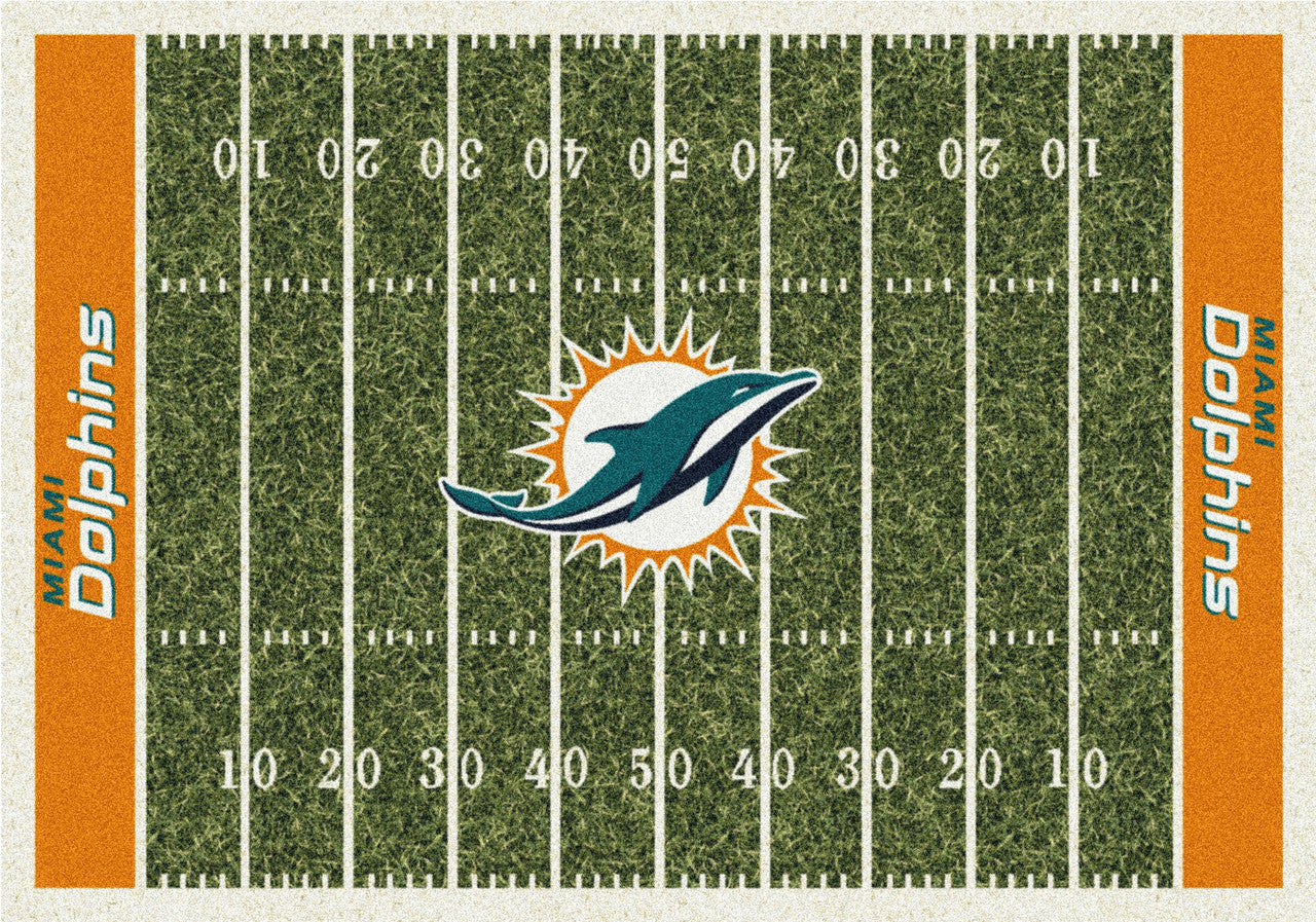 Miami Dolphins Rug Home Field