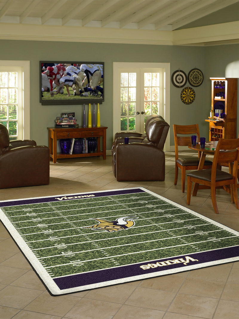 Minnesota Vikings Rug Home Field