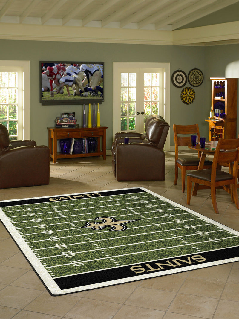 New Orleans Saints Rug Home Field
