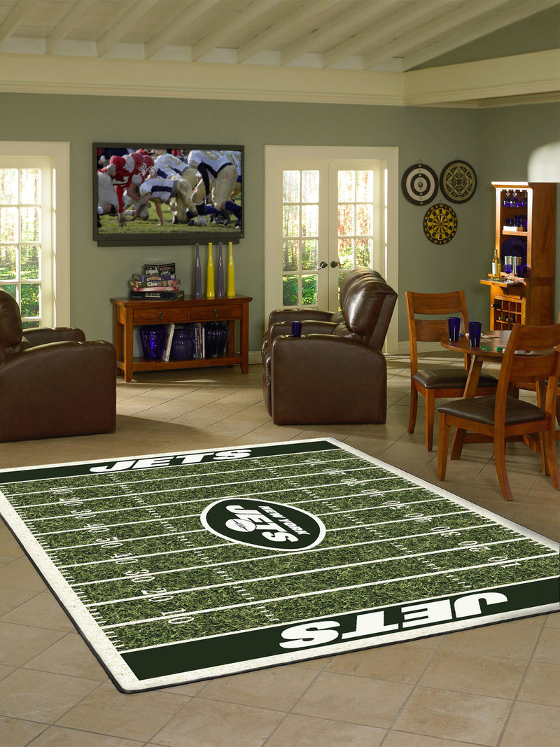 New York Jets Rug Home Field