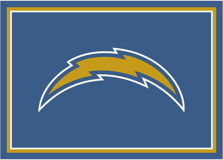 Los Angeles Chargers Rug Team Spirit