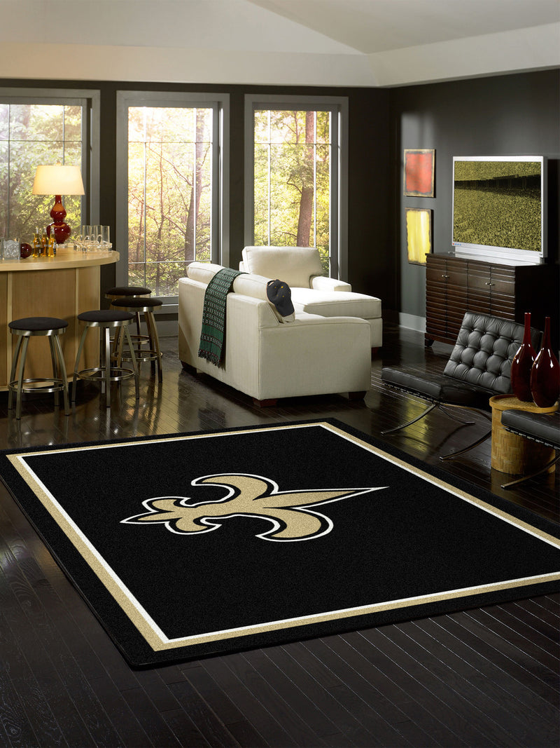 New Orleans Saints Rug Team Spirit