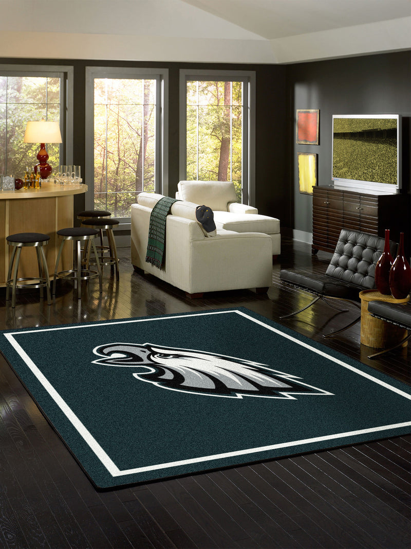 Philadelphia Eagles Rug Team Spirit