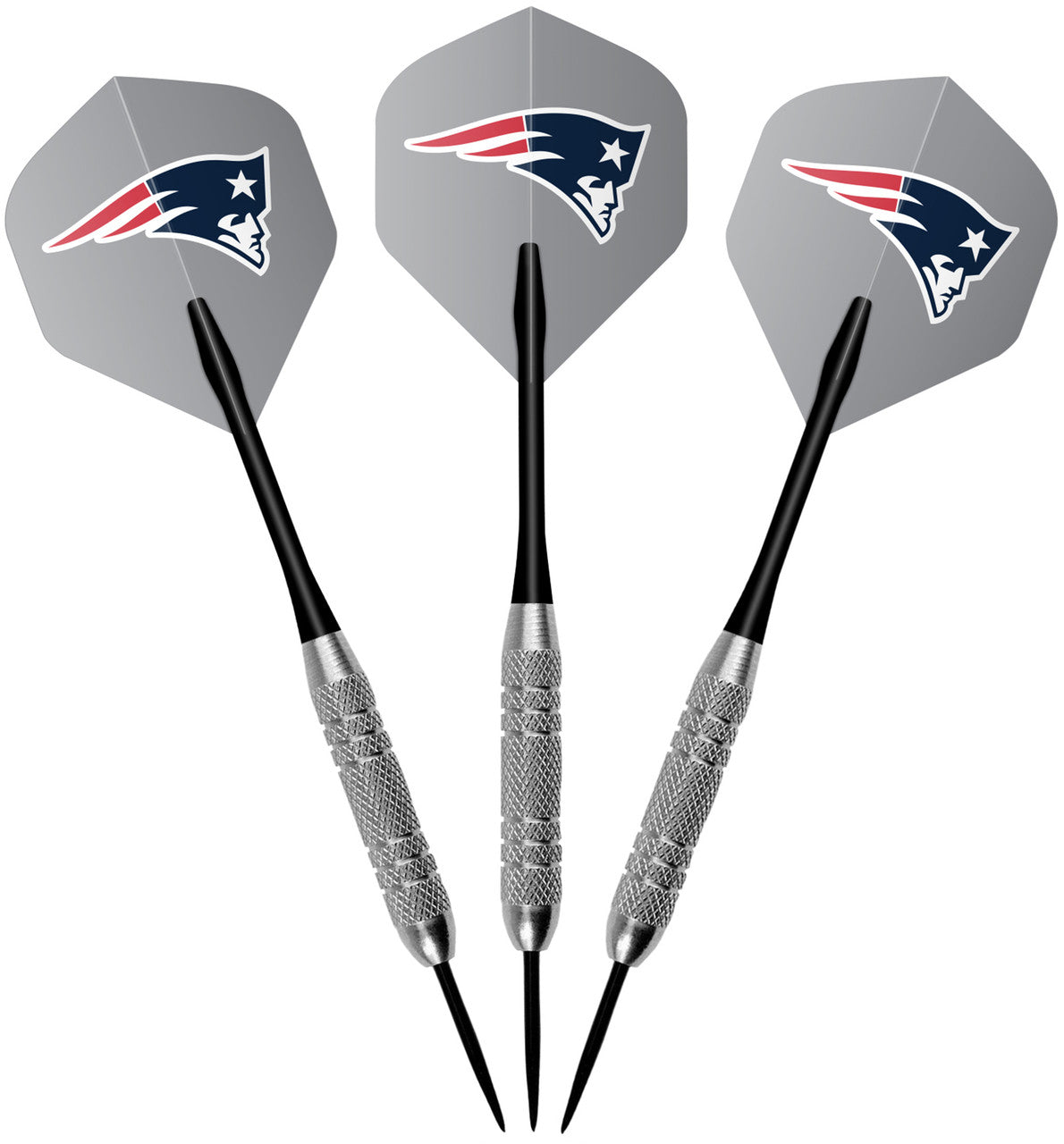 New England Patriots Dartboard Cabinet Set Fan's Choice
