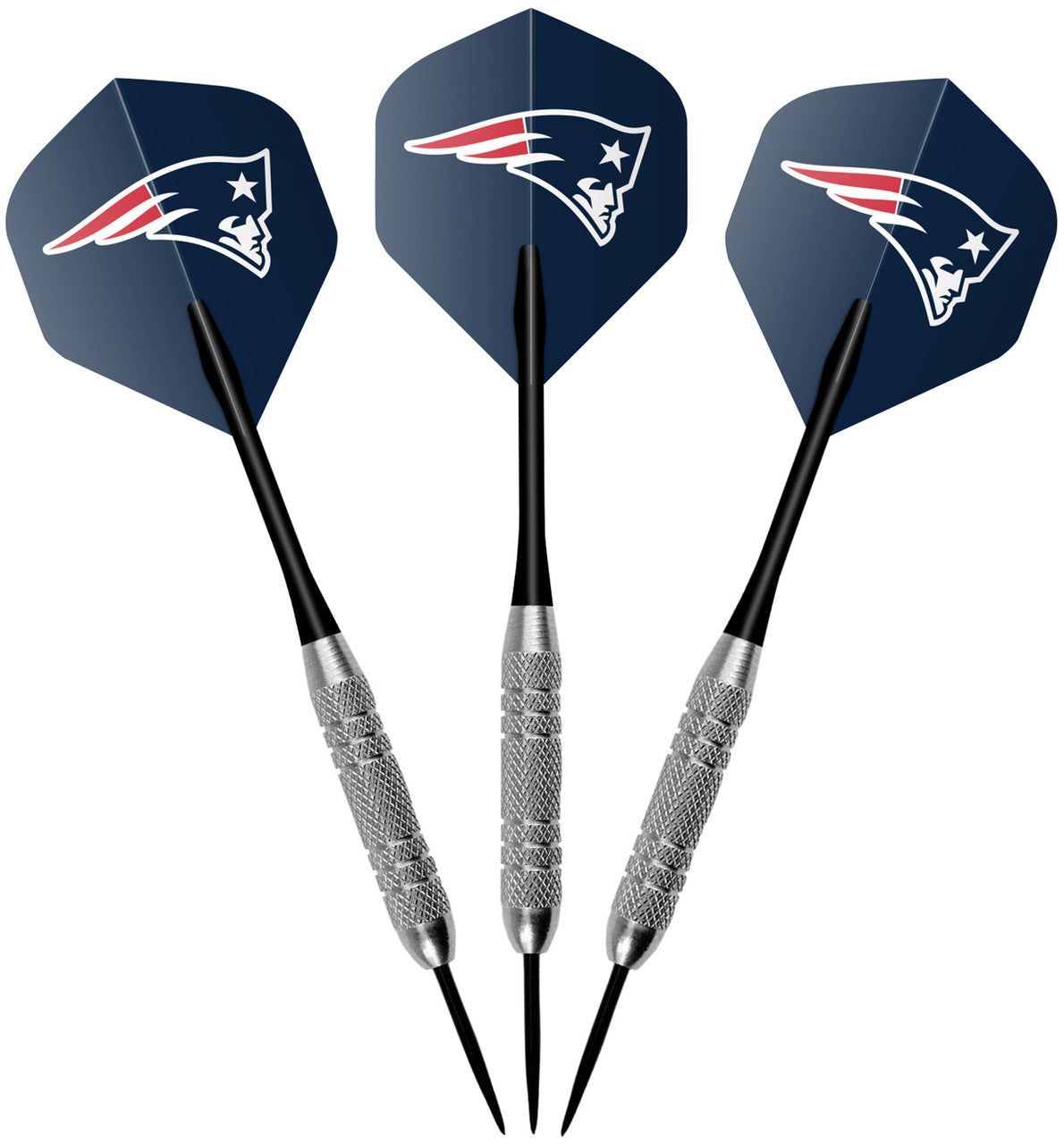 New England Patriots Dartboard Cabinet Set Fan's Choice