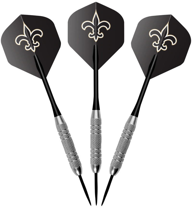 New Orleans Saints Dartboard Cabinet Set Fan's Choice