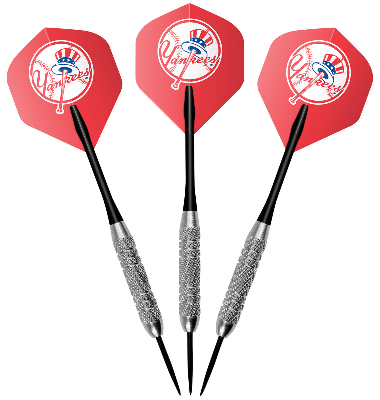 New York Yankees Dartboard Cabinet Set Fan's Choice