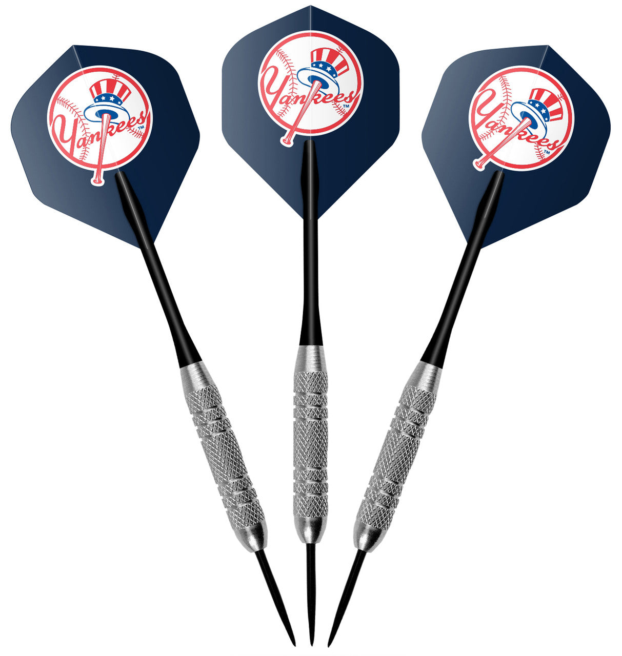 New York Yankees Dartboard Cabinet Set Fan's Choice