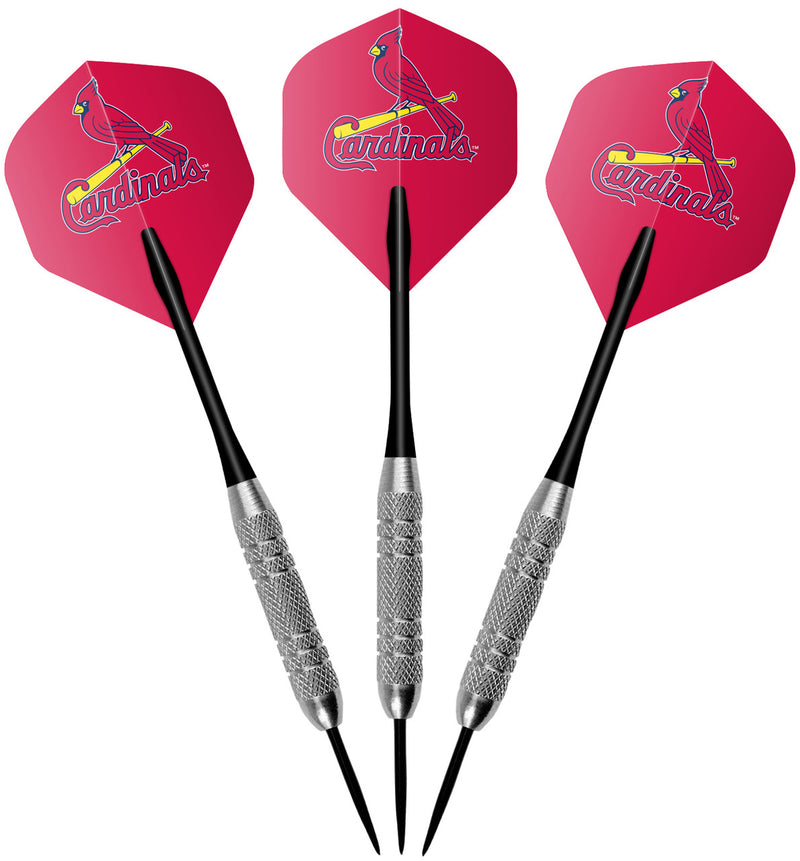 St Louis Cardinals Dartboard Cabinet Set Fan's Choice