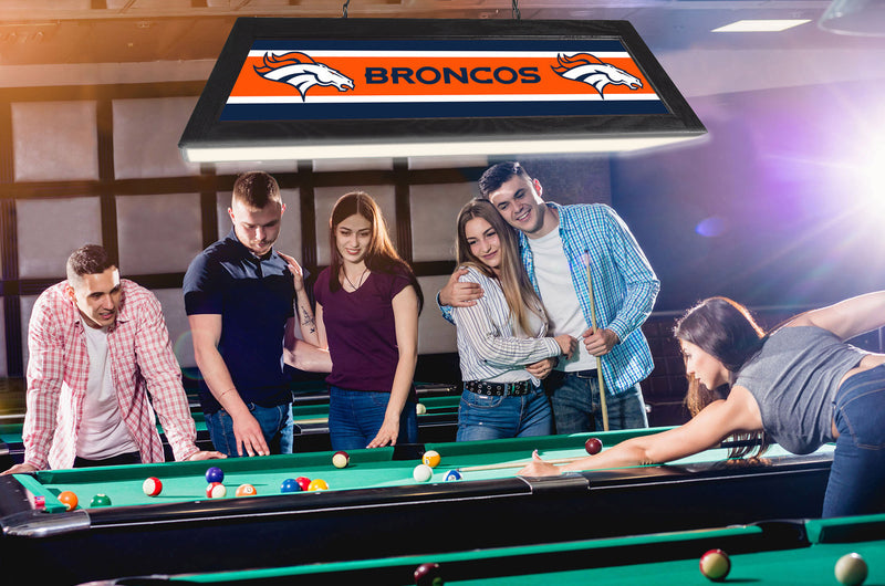 Denver Broncos Pool Table Light