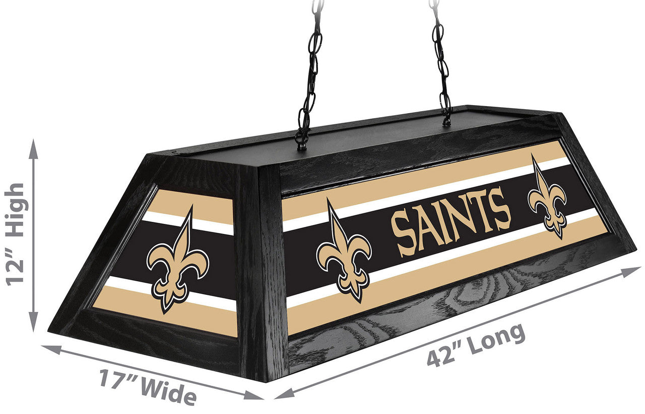New Orleans Saints Pool Table Light 42"