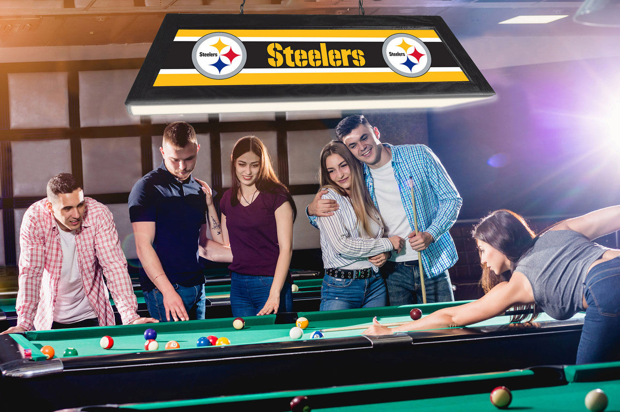 Pittsburgh Steelers Pool Table Light