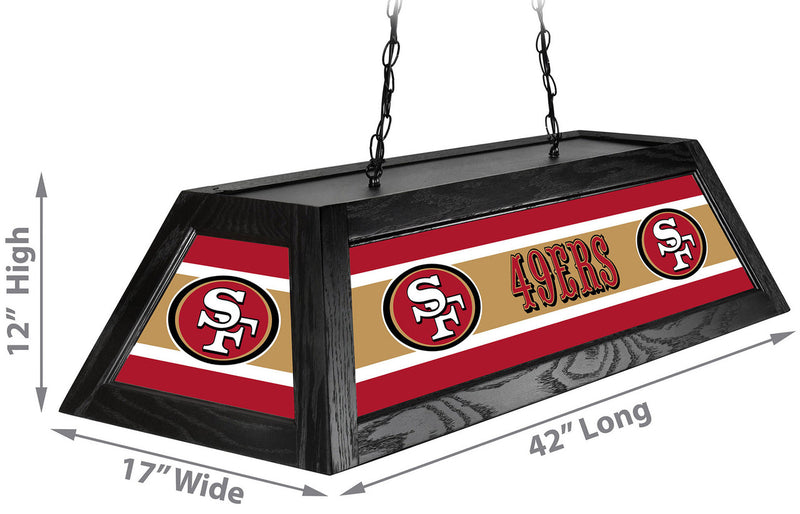 San Francisco 49ers Pool Table Light