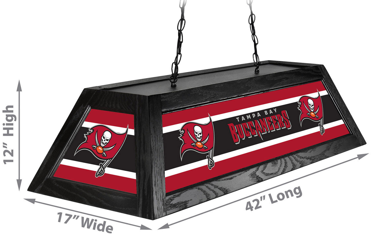 Tampa Bay Buccaneers Pool Table Light