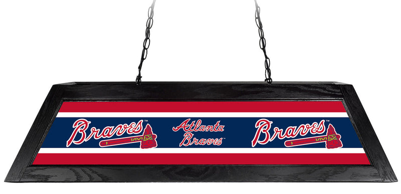 Atlanta Braves Pool Table Light