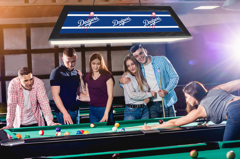 Los Angeles Dodgers Pool Table Light