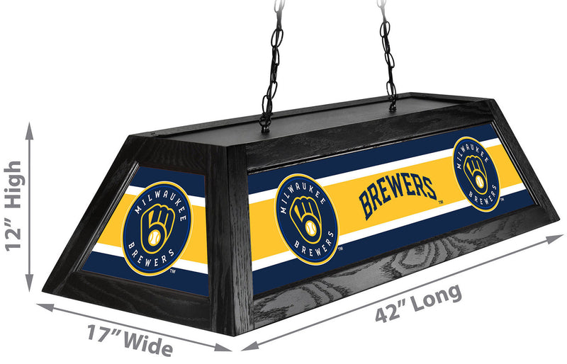 Milwaukee Brewers Pool Table Light